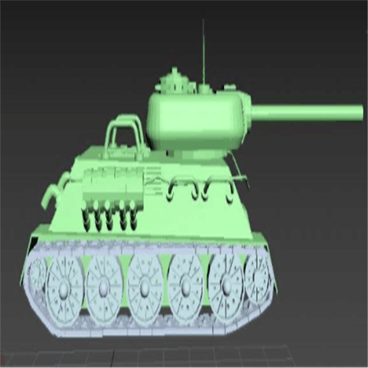张家川充气军用坦克模型